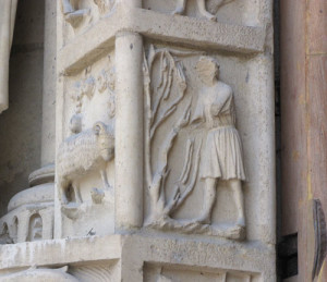 Zodiaque portail Notre Dame de Paris
